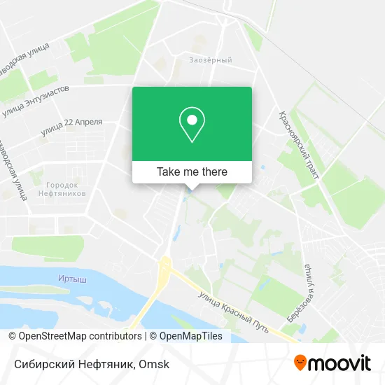 Сибирский Нефтяник map