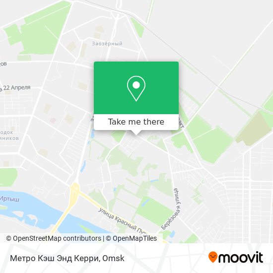 Метро Кэш Энд Керри map