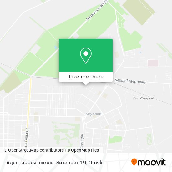 Адаптивная школа-Интернат 19 map