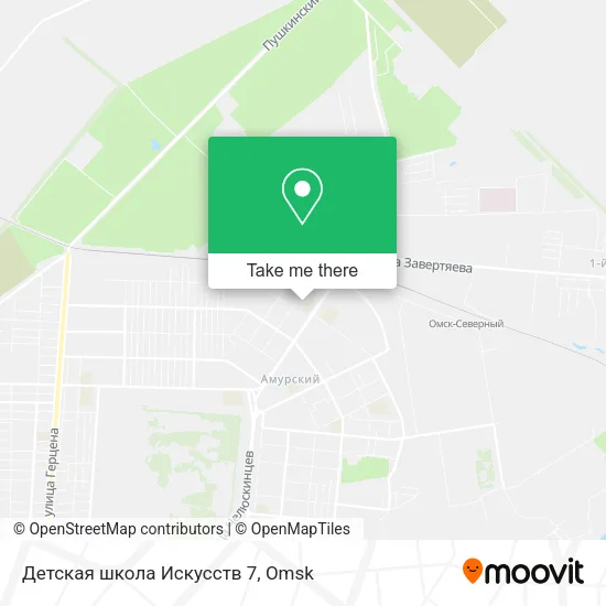 Детская школа Искусств 7 map