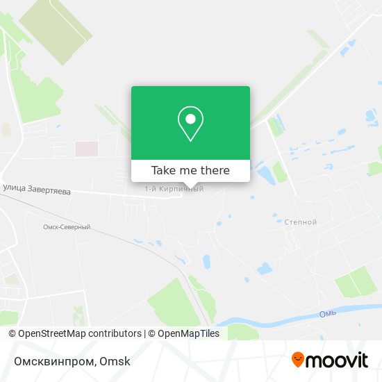 Омсквинпром map