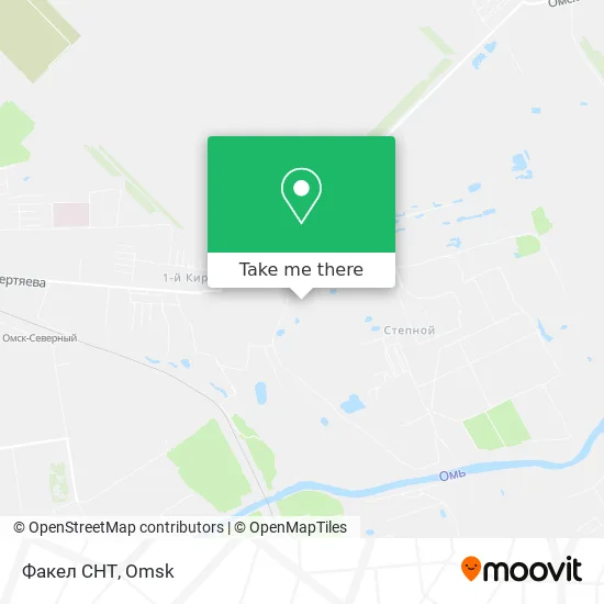 Факел СНТ map