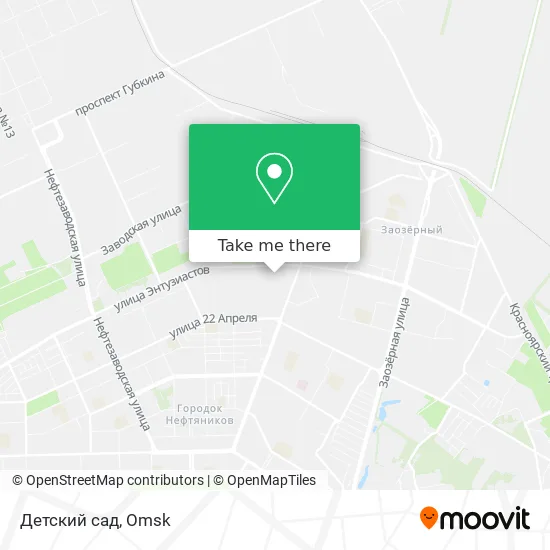 Детский сад map