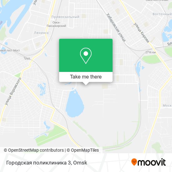 Городская поликлиника 3 map