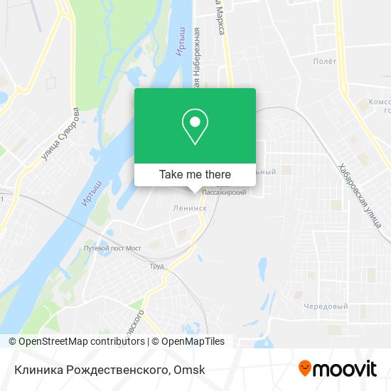 Клиника Рождественского map