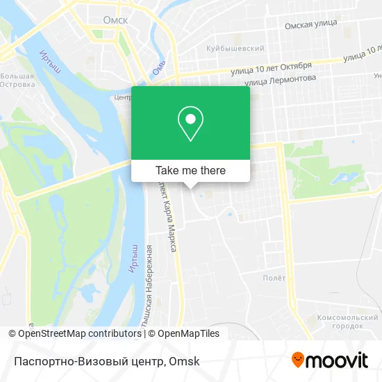 Паспортно-Визовый центр map