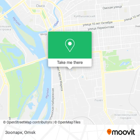 Зоопарк map