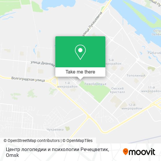 Центр логопедии и психологии Речецветик map