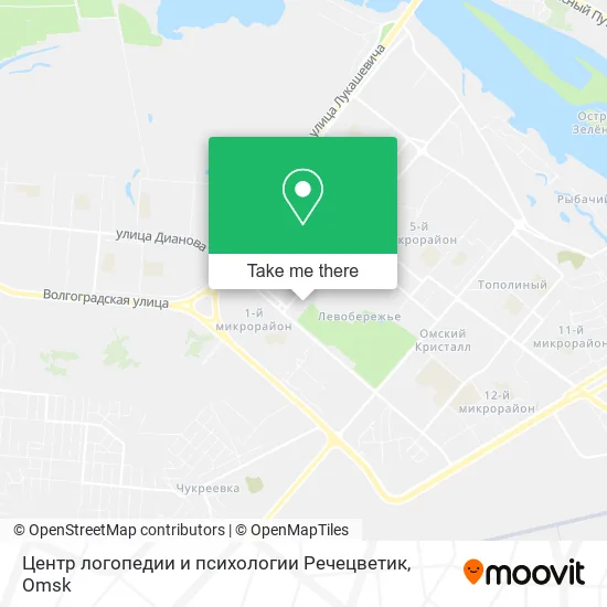 Центр логопедии и психологии Речецветик map