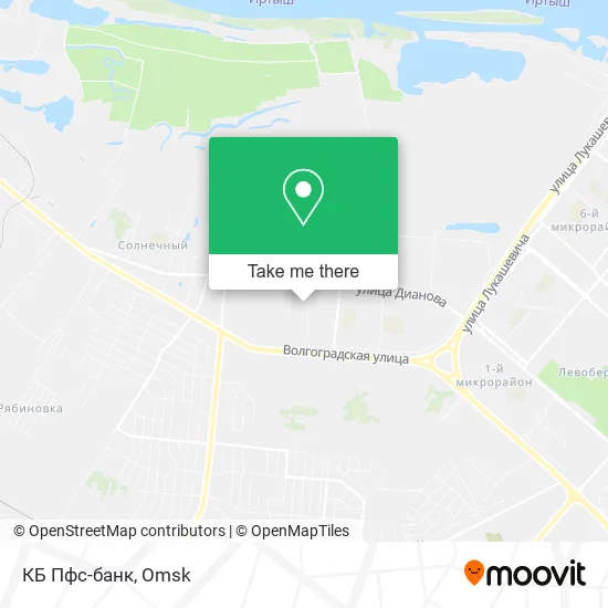 КБ Пфс-банк map
