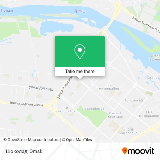 Шоколад map
