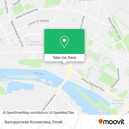 Белорусская Косметика map