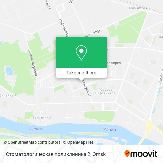 Стоматологическая поликлиника 2 map