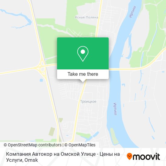 Компания Автокор на Омской Улице - Цены на Услуги map