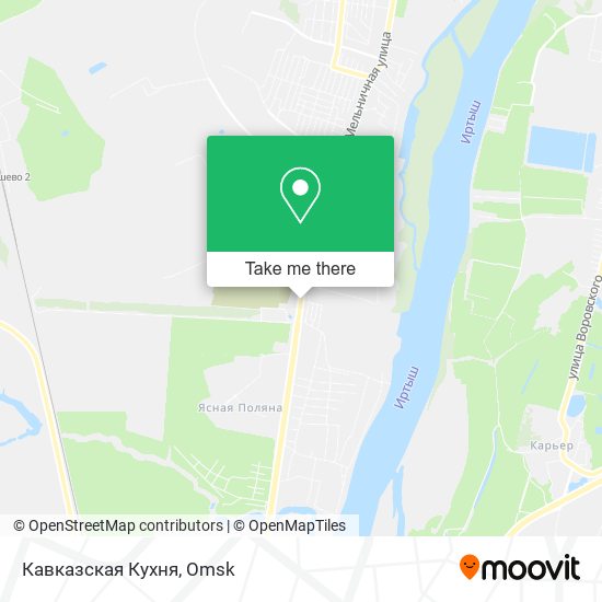 Кавказская Кухня map