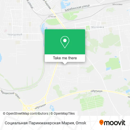 Социальная Парикмахерская Мария map