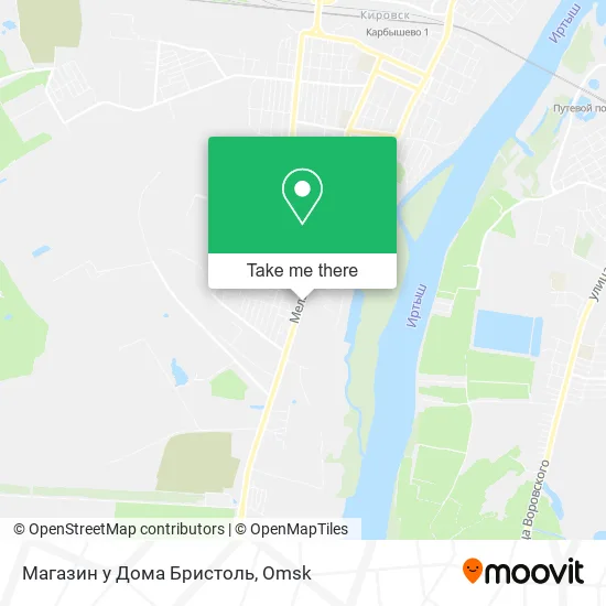 Магазин у Дома Бристоль map