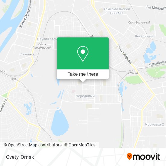 Cvety map