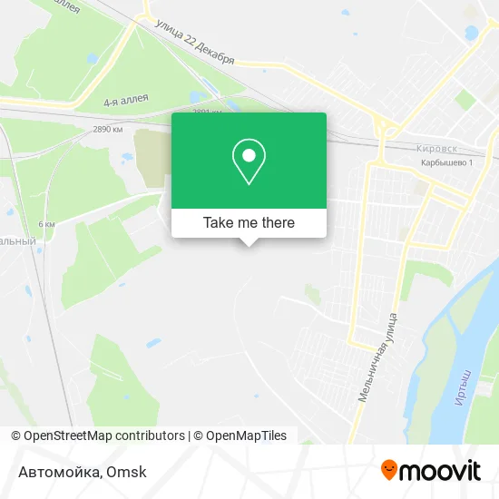 Автомойка map