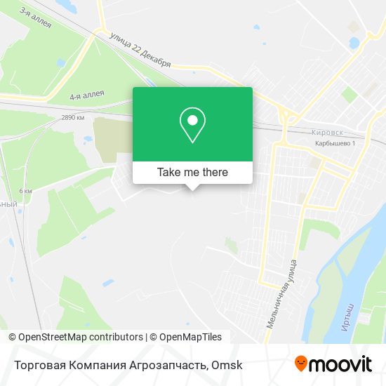 Торговая Компания Агрозапчасть map