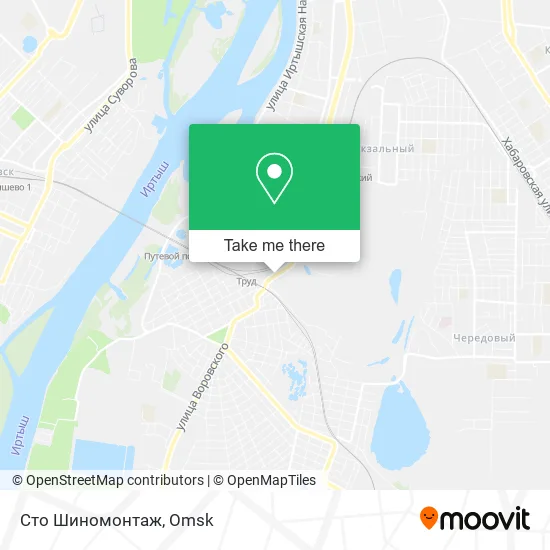 Сто Шиномонтаж map