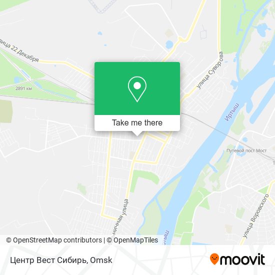 Центр Вест Сибирь map