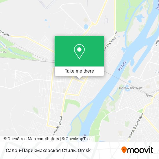 Салон-Парикмахерская Стиль map