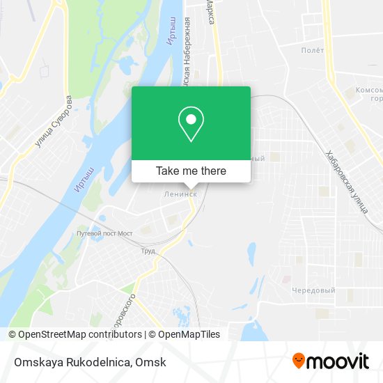 Omskaya Rukodelnica map