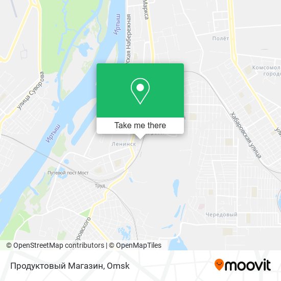 Продуктовый Магазин map
