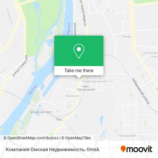 Компания Омская Недвижимость map