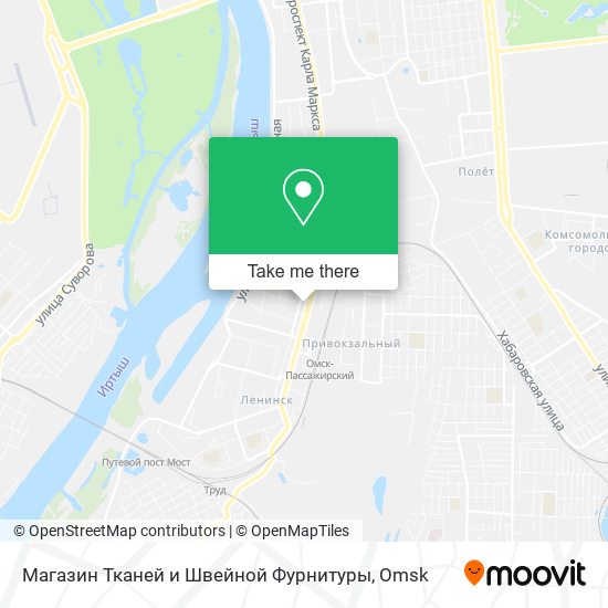 Магазин Тканей и Швейной Фурнитуры map