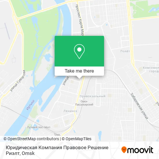 Юридическая Компания Правовое Решение Риэлт map