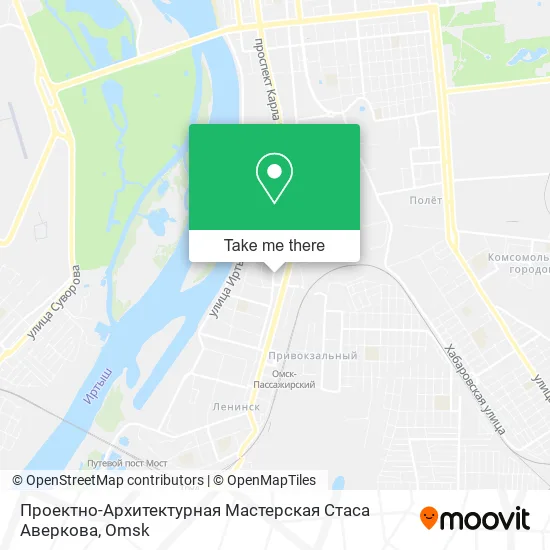 Проектно-Архитектурная Мастерская Стаса Аверкова map
