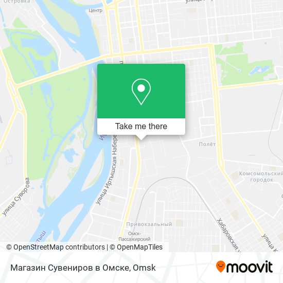 Магазин Сувениров в Омске map