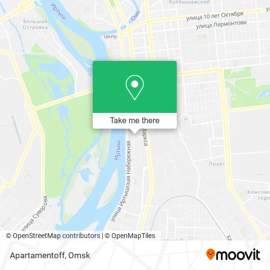 Apartamentoff map
