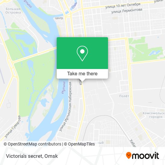 Victoria's secret map