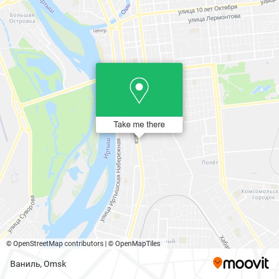 Ваниль map