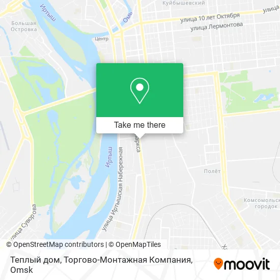 Теплый дом, Торгово-Монтажная Компания map