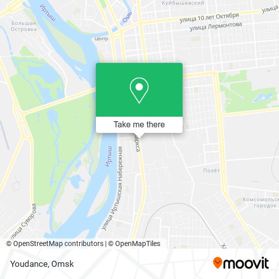 Youdance map