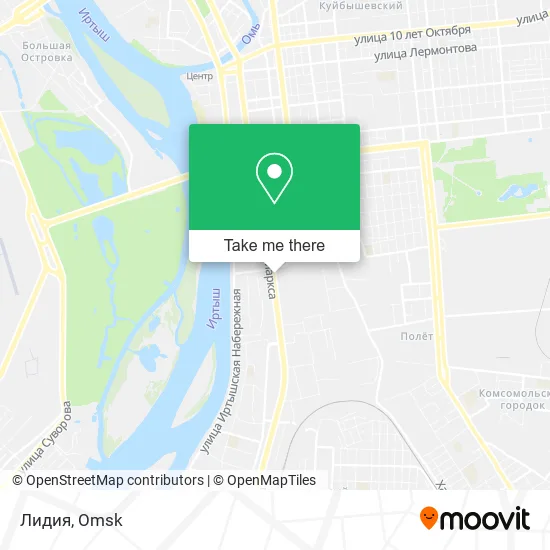 Лидия map