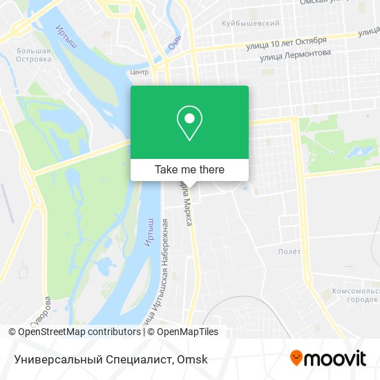 Универсальный Специалист map
