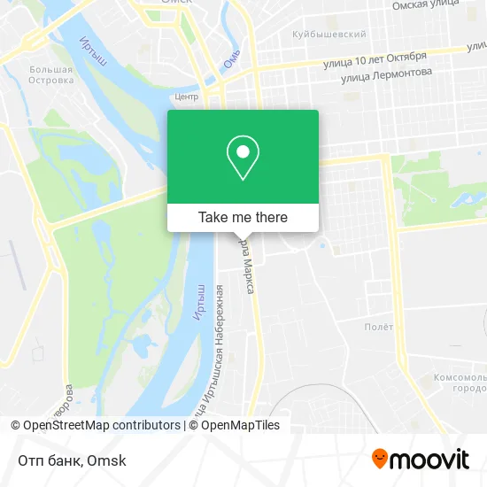 Отп банк map
