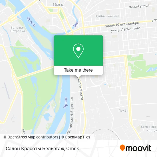 Салон Красоты Бельэтаж map