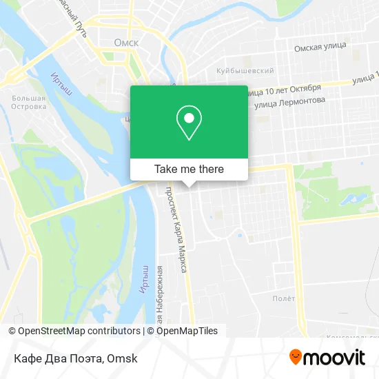 Кафе Два Поэта map