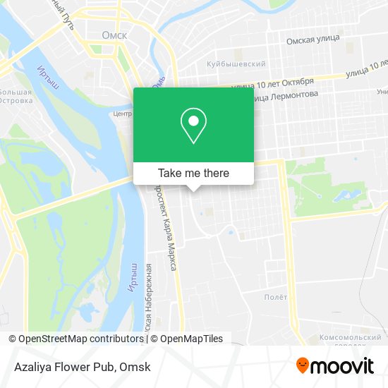 Azaliya Flower Pub map