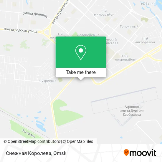 Снежная Королева map