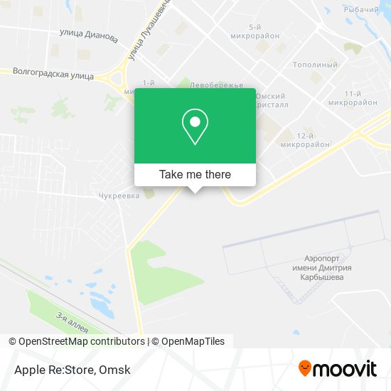 Apple Re:Store map