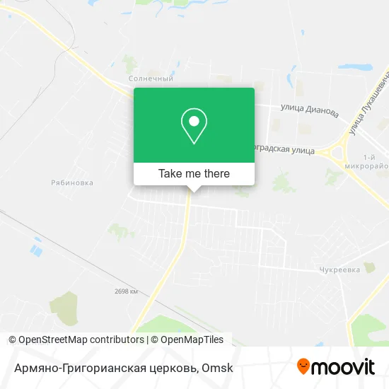 Армяно-Григорианская церковь map