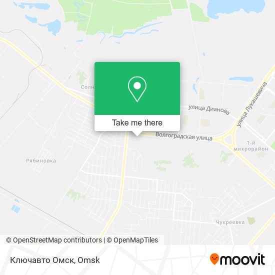 Ключавто Омск map