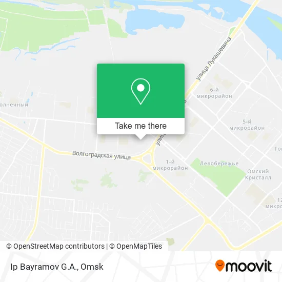 Ip Bayramov G.A. map